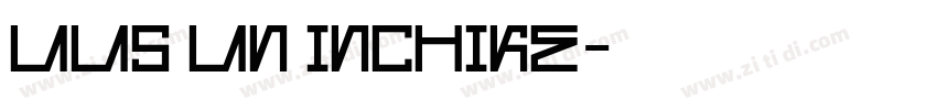 UUS UN INCHIKE字体转换